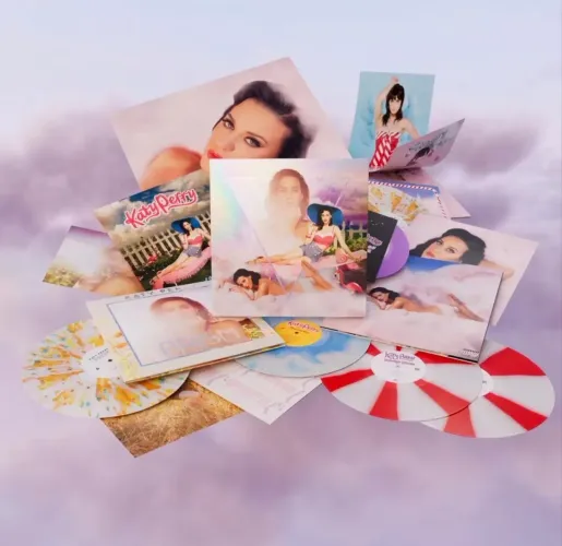 Katy Perry Disco de Vinil 5x LPs Box Set Katy Catalog Collector's Edição Numerada