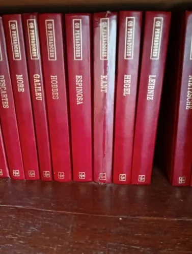 Coleção capa dura OS PENSADORES