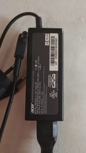 Fonte Carregador Original Acer 19V 2.37A (45W) Pino Fino | PA-1450-26