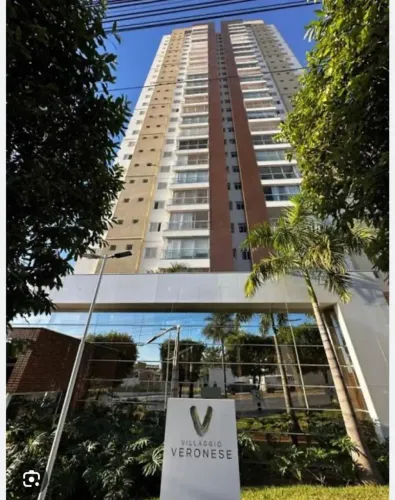 Apartamento Mobiliado para Locação  Edifício Vilagio Veronese em Santa Rosa - Cuiabá - MT
