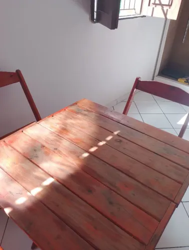 Conjunto Mesa de Madeira