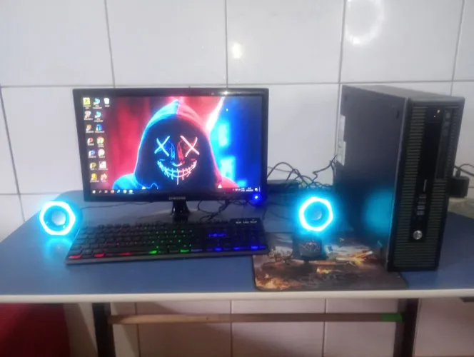 PC top core i3 HD de 1tera 4gb tela de 20pl polegadas