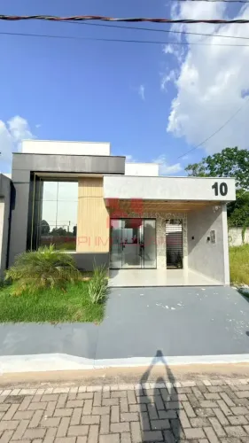 LINDA CASA NO COND. BETEL3/4 sendo uma suíte com closet e outra canadense