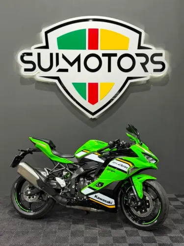 KAWASAKI NINJA ZX4 RR IMPECÁVEL APENAS 388 KM ZERADA SUL MOTORS