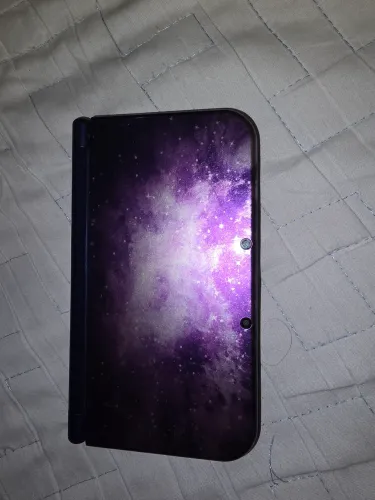 New Nintendo 3DS XL Galaxy Style - Impecável na Caixa (Serial QW)