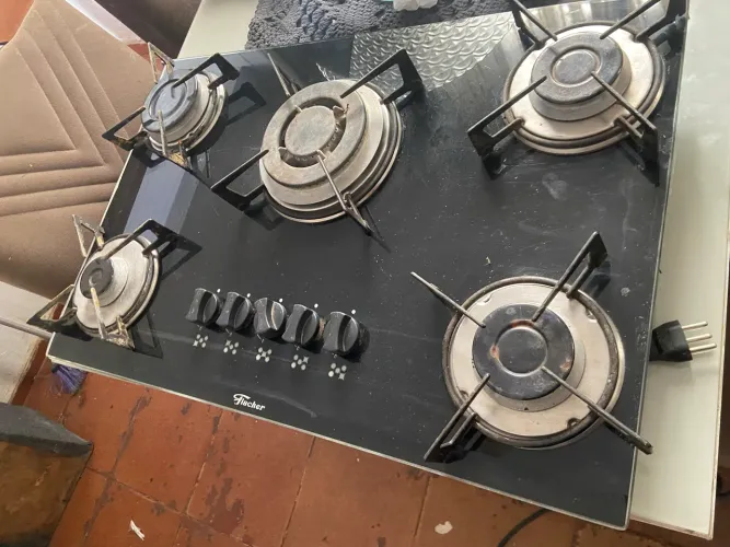 Cooktop fisher 5 bocas 