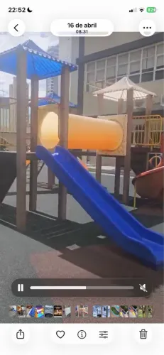 Parque Playgrond de Plástico