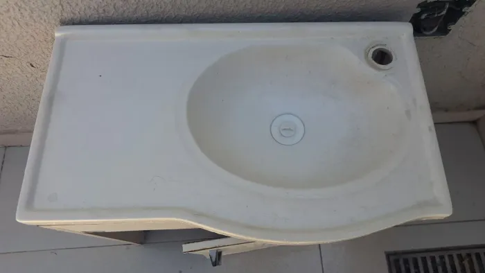 Pia para Lavabo Sem Gabinete