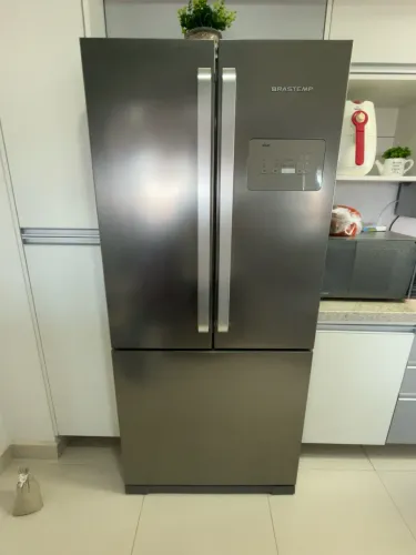 Geladeira Brastemp French Door Inox 540L