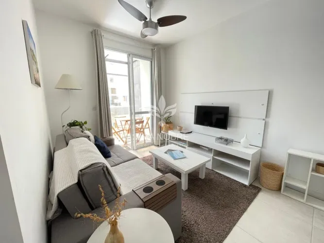 Apartamento Mobiliado com 3 Quartos, sendo 1 Suíte no Campeche Florianópolis 68m²