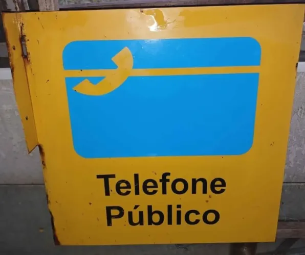 Placas Telefone antigas