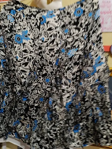 Saia estampada 