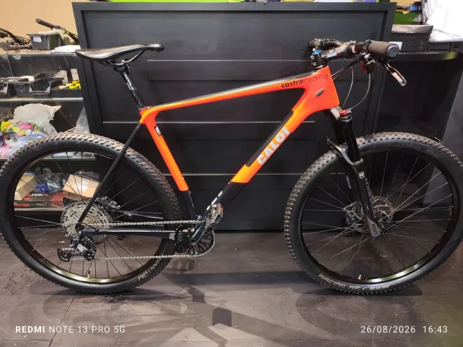 Caloi elite carbon tamanho 21