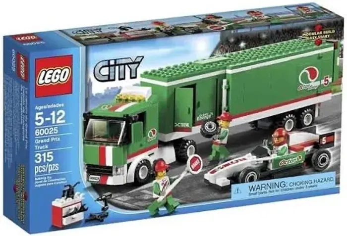 Lego City 60025 - Transportador de Carros de Corrida Octan