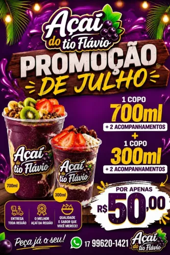 Açaí do tio Flávio 