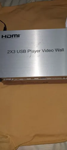 Controlador de vídeo wall 2x3 (6 telas)
