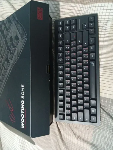Teclado wooting 80He Tenz Edition