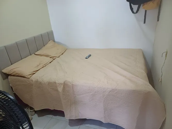 Cama box casal, molas ensacadas