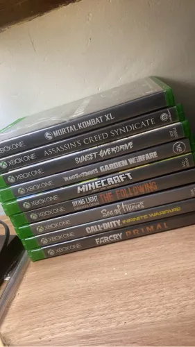 Jogos Xbox One Originais - Minecraft, Dying Light, MK XL e outros