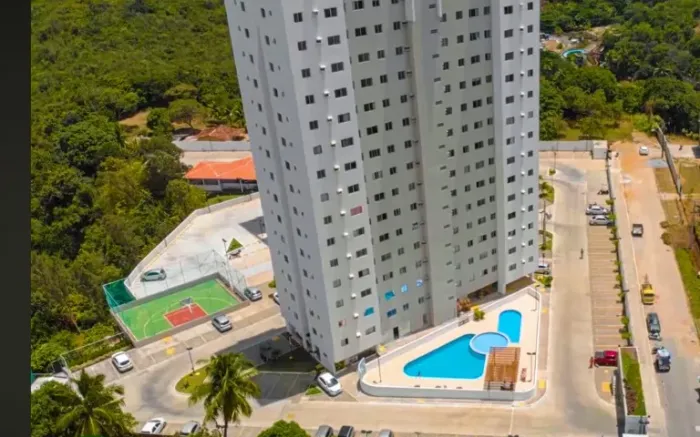 APARTAMENTO NO RESIDENCIAL GRAND PLANALDO C/2 QUARTOS E COZINHA MOBILIADA