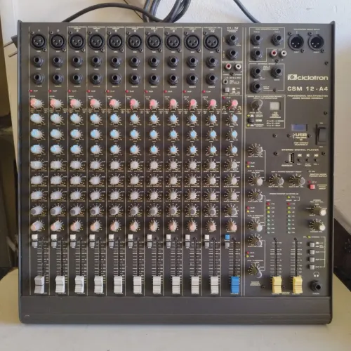 Mesa de som ciclotron 4 auxiliares (CSM 12-A4)