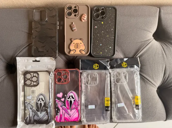 7 Capinhas - IPhone 16 Pro Max