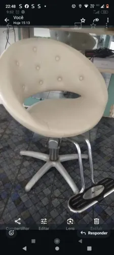 Cadeira não reclinável 