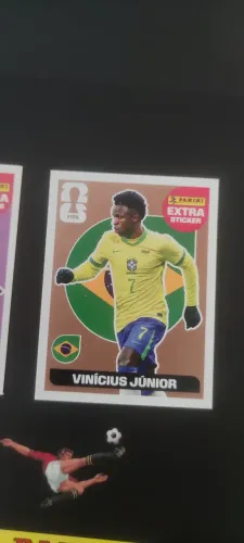 Figurinha especial Vini Jr copa 2026