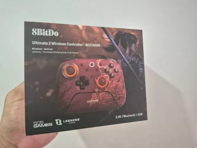 Controle 8BitDo - Wuchang - Novo - LACRADO