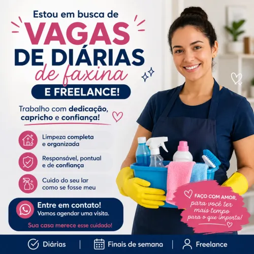 Diária ou freelancer 