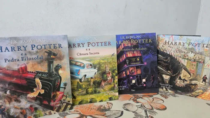 Livros Harry Potter Edição ilustrada 