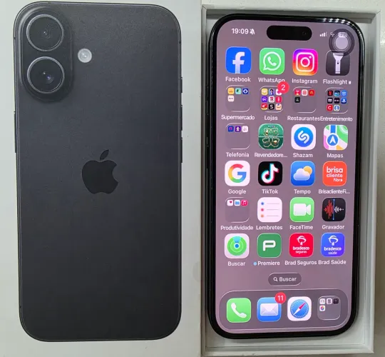Iphone 16 128 Gb preto
