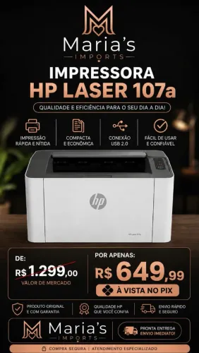 Impressora laser HP