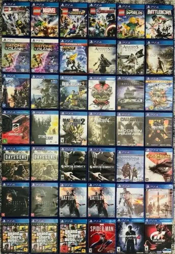 Vendo jogos de mídia digital do ps4