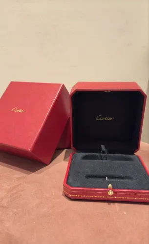 Caixa Cartier Original Estojo Vazio Luxo Colecionador