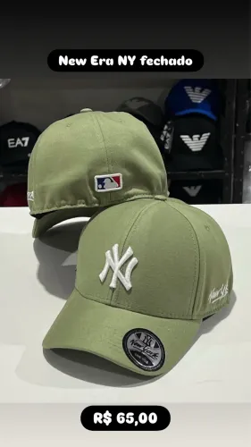 Bonés NY fechados 