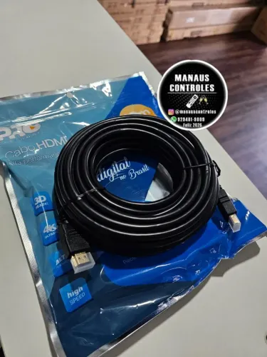 Cabo HDMI 10 metros ( Novo ) R$75 valor a vista 