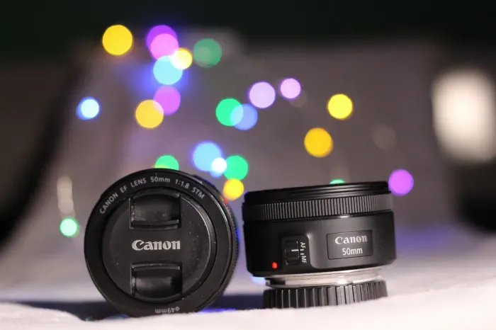 Lente Canon 50mm 1.8 STM