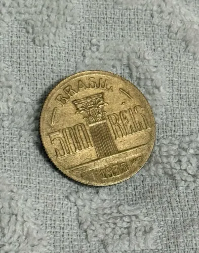 Moeda escassa 500 reis