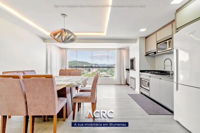 ACRC Imóveis - AP10728 - Apartamento Para Locação no Bairro Fortaleza em Blumenau