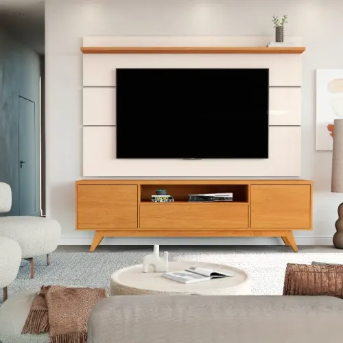 Conjunto Rack + Painel 1.80m para TV até 70'' polegadas ! Frete e montagem grátis.