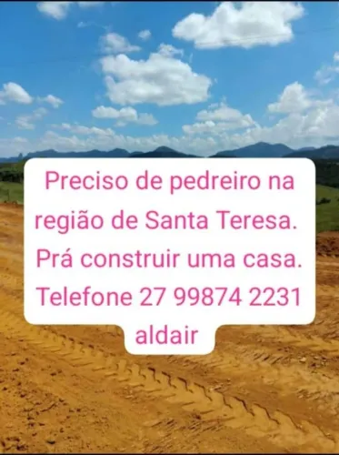 Preciso de pedreiro