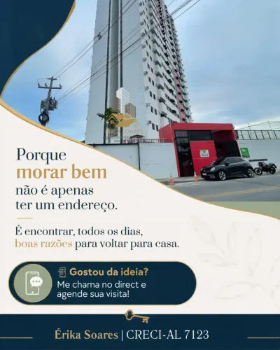 Apartamento para locação no JARDIM SIENA, SÃO JORGE, Maceió, AL