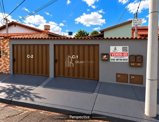 IMÓVEL À VENDA  2 BARRACÕES COM RENDA DE ALUGUEL | JARDIM BONANZA  GOIÂNIA/GO