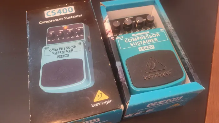 Pedal Compressor Sustainer Behringer CS400