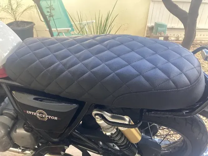 Assento Banco Premium Preto Interceptor 650 Royal Enfield