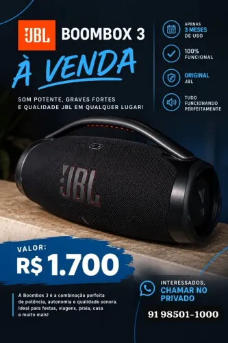 BOOMBOX 3 - JBL ORIGINAL