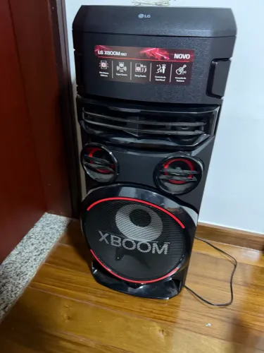 Torre de som Bluetooth speaker LG XBOOM RN7 Karaokê Party Speaker