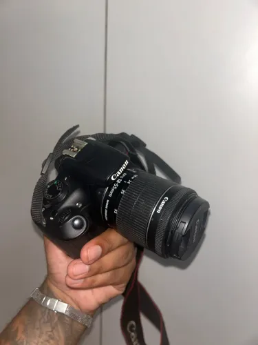 Cânon rebel t5 com kit. Lente 18:55