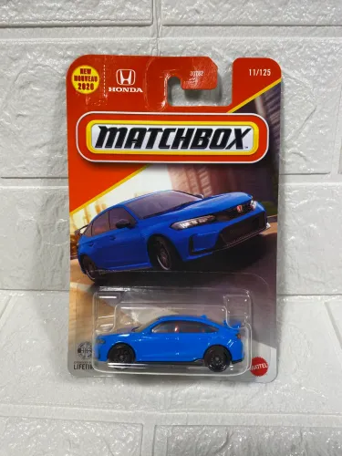 Carrinho Matchbox Civic Type R Azul